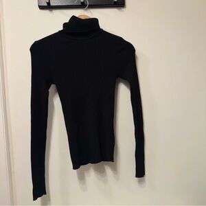 Black Turtleneck Sweater